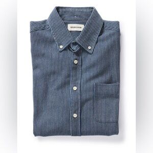 Taylor Stitch Jack Shirt in Roped Indigo size 40 Medium